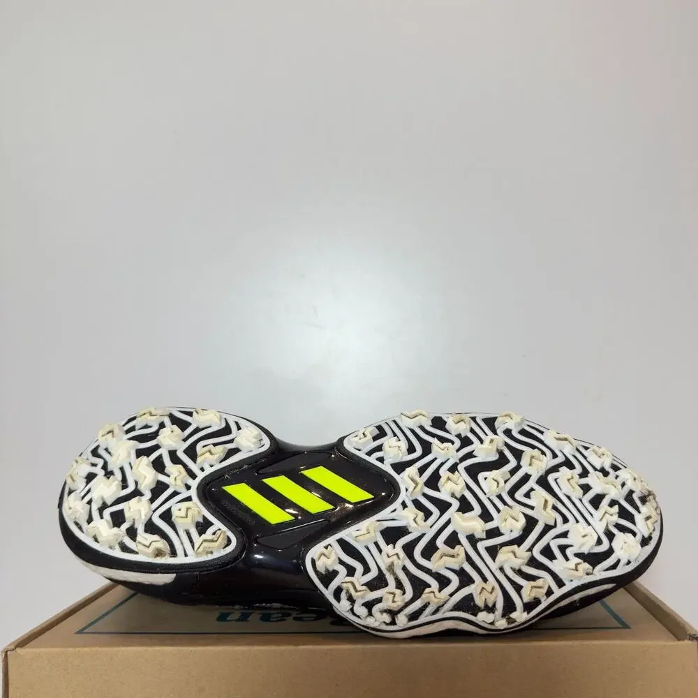 Adidas CodeChaos 25 Mens Size 11 Spikeless Golf Shoes Black White Sneakers